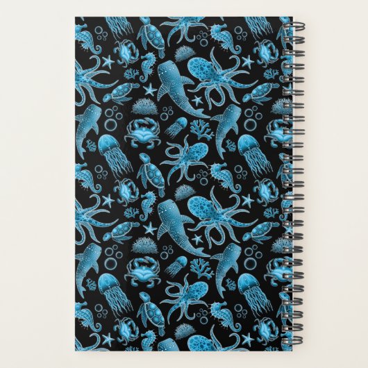 Deep Blue Zee Planner (Achterkant)
