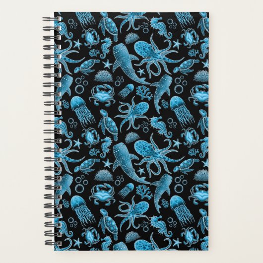 Deep Blue Zee Planner (Voorkant)