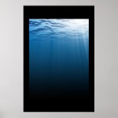 Deep Blue Zee Poster (Voorkant)