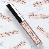 Deep Blush Muted Cinnamon Brown Custom Lip Gloss  Labels