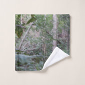 Deep Bos Oil Paint Camouflage Towel Set Bad Handdoek (Wasdoekje)