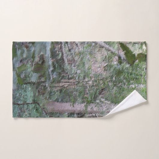 Deep Bos Oil Paint Camouflage Towel Set Bad Handdoek (Handdoek)