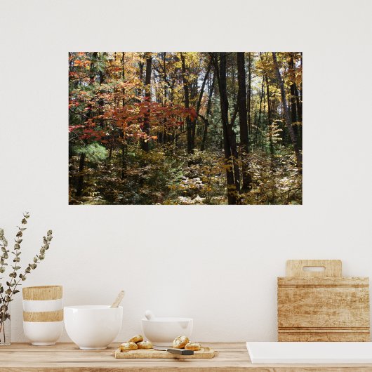 Deep Bossen Beauty Poster (Keuken)