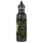 Deep Bossen Digital Camouflage Camo Deer Waterfles (Rechts)