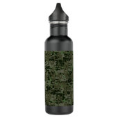 Deep Bossen Digital Camouflage Camo Pattern Waterfles (Links)