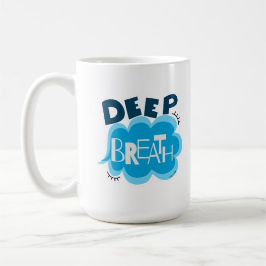 Deep Breath Mug Koffiemok (Links)