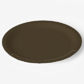 Deep Brown Party Paper bord (Gekanteld)
