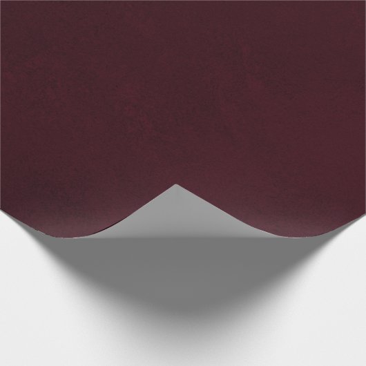 Deep Burgundy Plum Cadeaupapier (Hoek)