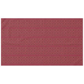 Deep Burgundy Red Birds Pattern Holiday Tablecloth Tafelkleed (Voorkant (Horizontaal))