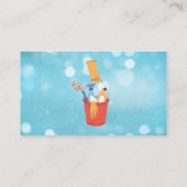 Deep Cleaning Maid Services Visitekaartje (Achterkant)