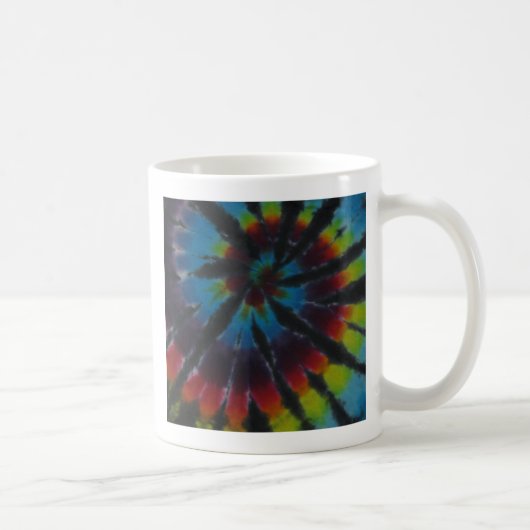 Deep Color Spiral Swirl Tie Koffiemok (Rechts)