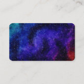 Deep Colorful Galaxy Visitekaartje (Achterkant)