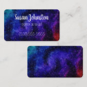 Deep Colorful Galaxy Visitekaartje (Voorkant / Achterkant)