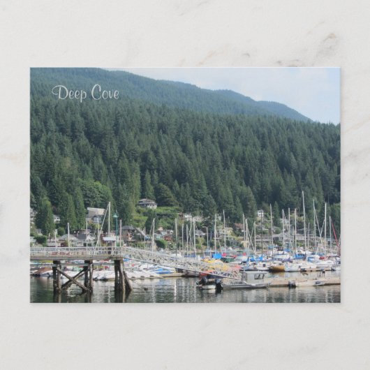 Deep Cove, Vancouver, B.C. Briefkaart (Voorkant)