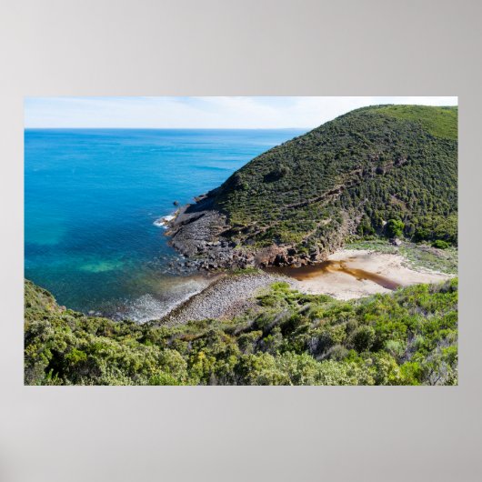 Deep Creek Cove Panorama Poster (Voorkant)
