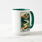 Deep Creek Idaho kleuren Mok (Voorkant rechts)