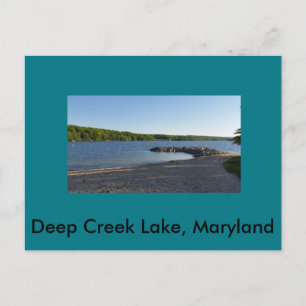 Deep Creek Lake Maryland Briefkaart