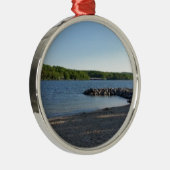 Deep Creek Lake Maryland Metalen Ornament (Rechts)