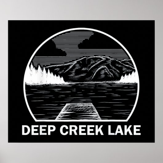 DEEP CREEK LAKE MARYLAND POSTER (Voorkant)