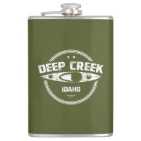Deep Creek Wild and Schilderachtig River Idaho Kay