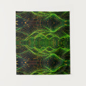 Deep Cyber Wandkleed (Voorkant)