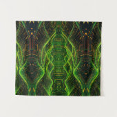 Deep Cyber Wandkleed (Voorkant (horizontaal))