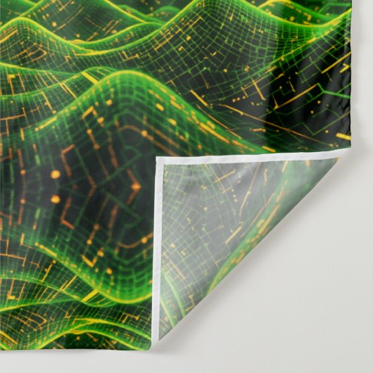 Deep Cyber Wandkleed (Detail)