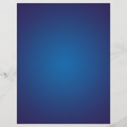 Deep Dark Blue Grainy Vignette Flyer (Achterkant)