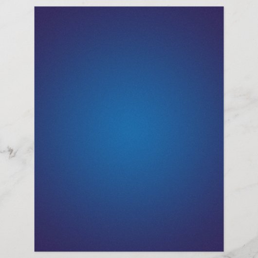 Deep Dark Blue Grainy Vignette Flyer (Voorkant)