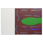 Deep Dark paarse kunst geïnspireerd gemengde patte Stof (Fat Quarter)