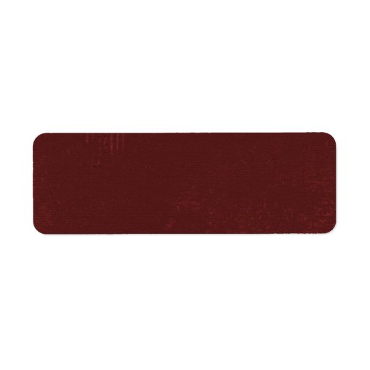 DEEP DARK RICH MAROON RED BURGUNDY TEXTURE TEMPLAT ETIKET (Voorkant)