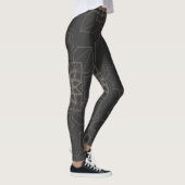 Deep Dark | Zazzle_Growshop. Leggings (Rechts)