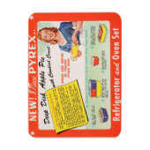 Deep Dish Apple Pie Recipe  Pyrex Magneet (Verticaal)