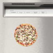 Deep Dish Pizza Holiday Magnet (Insitu (Vaatwasser))