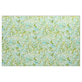 DEEP DIVE Aqua Lime Green Underwater Fish Print Stof (Fat Quarter)