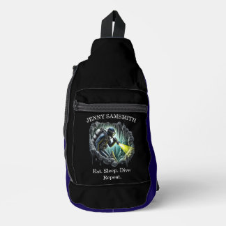 Deep Dive Sling Bag: Fun Meets Functie! Sling Bag