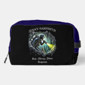 Deep Dive toilettas: plezier ontmoet functie! Toilettasje (Achterkant)