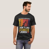 Deep drill specialist petroleum oilfeld hours t-shirt (Voorkant volledig)