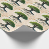 "Deep Earth Connection" Cadeaupapier (Hoek)