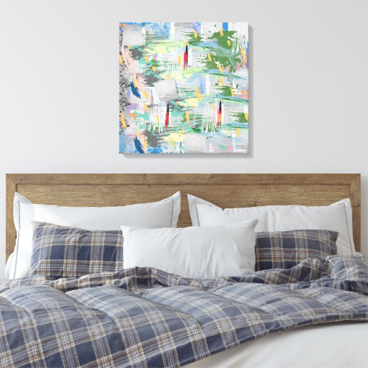 Deep Earth Minerals Canvas Afdruk (Insitu (Slaapkamer))