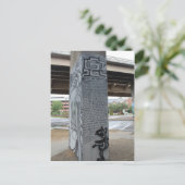 Deep Ellum Graffiti Art # 9 Briefkaart (Staand voorkant)