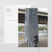 Deep Ellum Graffiti Art # 9 Briefkaart (Voorkant / Achterkant)