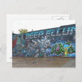 Deep Ellum Graffiti Artwork # 4 Briefkaart (Voorkant / Achterkant)
