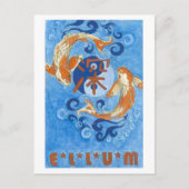 Deep Ellum Koi Briefkaart (Voorkant)