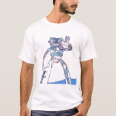 Deep Ellum Robot Standing T-shirt (Voorkant)