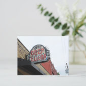 Deep Ellum Sign Briefkaart (Staand voorkant)