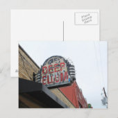 Deep Ellum Sign Briefkaart (Voorkant / Achterkant)