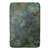 Deep Emerald Elegant Badmat (Voorkant Verticaal)