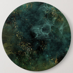 Deep Emerald Elegant Ronde Button 6,0 Cm