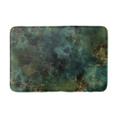Deep Emerald Green Creative Badmat (Voorkant)